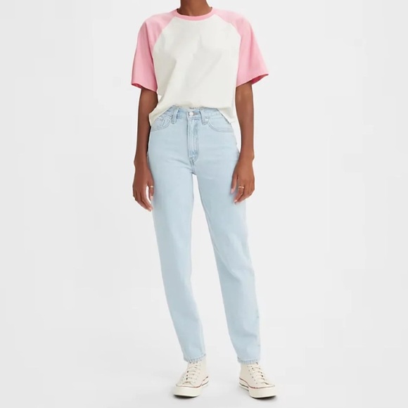 Levi’s 80s Mom Jeans Light Wash Size 27 - Picture 1 of 7